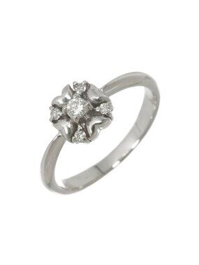 Dior Ring Diamond Pt Platinum